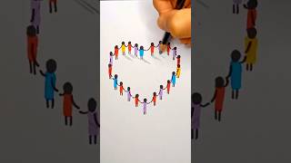 Disegno un cuore #cuore #disegno #amici #virale #shorts #lego #divertente #ridere #amore #love #art