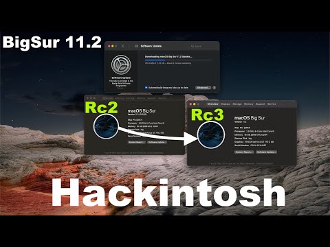 Another update Big Sur 11.2 from r2 to  rc3 ( Hackintosh .....)