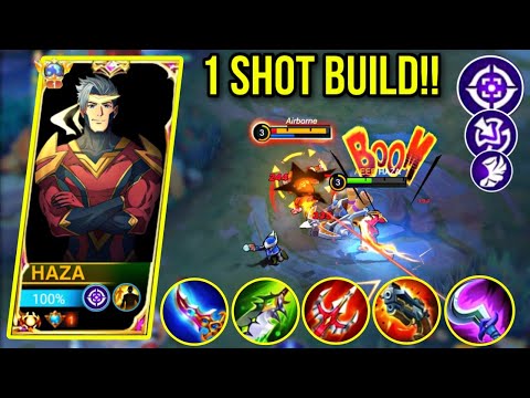CHOU BEST BUILD 2023 FOR ONESHOT (Tutorial 1 Shot) MLBB