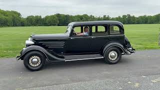 1934 Dodge DeLuxe Four-Door Sedan Drive By 1