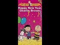 Opening To Happy New Year Charlie Brown 1995 VHS 2002 Paramount 90th Anniversary Reprint