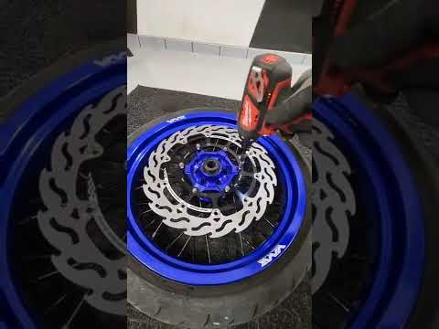 new brake setup from motomasters