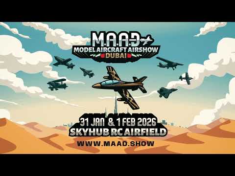 MAAD 2026 Official Trailer | RC Pilots Unite in Dubai