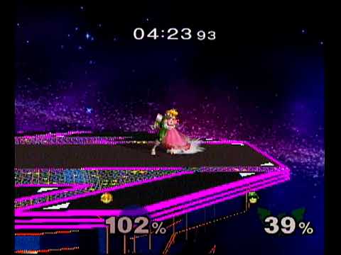 SSB 52 | Girlie (Peach) vs Mask (Captain Falcon) - Losers Quarters - SSBM