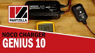 NOCO Chargers | How to Use a NOCO Genius 10 | NOCO Genius 10 Force Mode | Partzilla.com