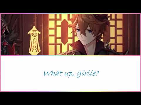 Genshin Impact | Childe's ENG VA - Chun-Li | w/Lyrics (10/11)