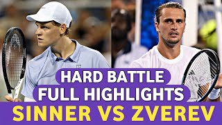 Jannik Sinner vs Alexander Zverev Fantastic Tennis Match Highlights - You Like The Game HD