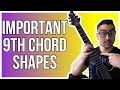 Major 9 And Minor 9 Shapes For Neo Soul Guitar Shorts