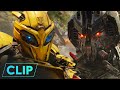Bumblebee 2018 Bumblebee Vs Blitzwing Showdown Dylan O Brien John Cena