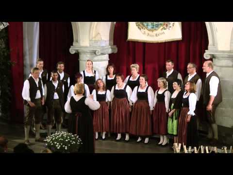 Die Katschtaler Sängerrunde singt das bekannte -  La Montanara