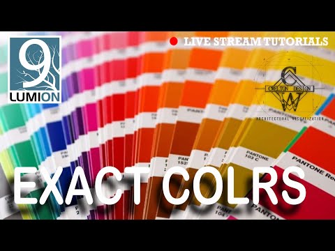 Reference Colors into Lumion