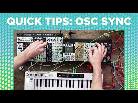 Quick Eurorack Modular Tip : Super Sick Oscillator Sync Wave Synthesis