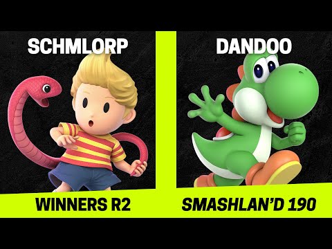 SmashLAN'd 190 Winners R2 - Schmlorp (Lucas) vs Dandoo (Yoshi) - SSBU Tournament