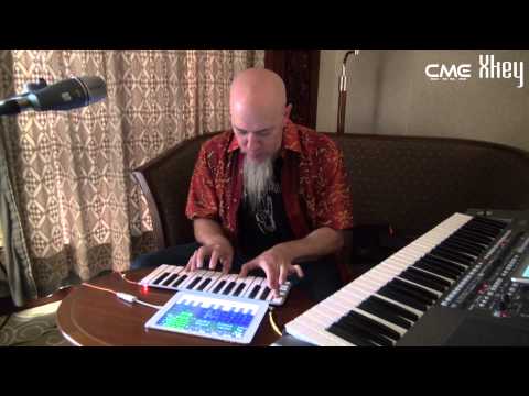 Jordan Rudess Playing Xkey