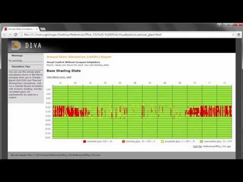 DIVA Tutorial 03 - Annual Glare