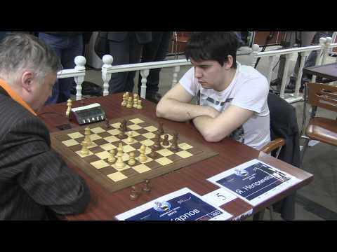 2013-11-11 Karpov - Nepomniachtchii Aeroflot open - 2013 1/4 Final