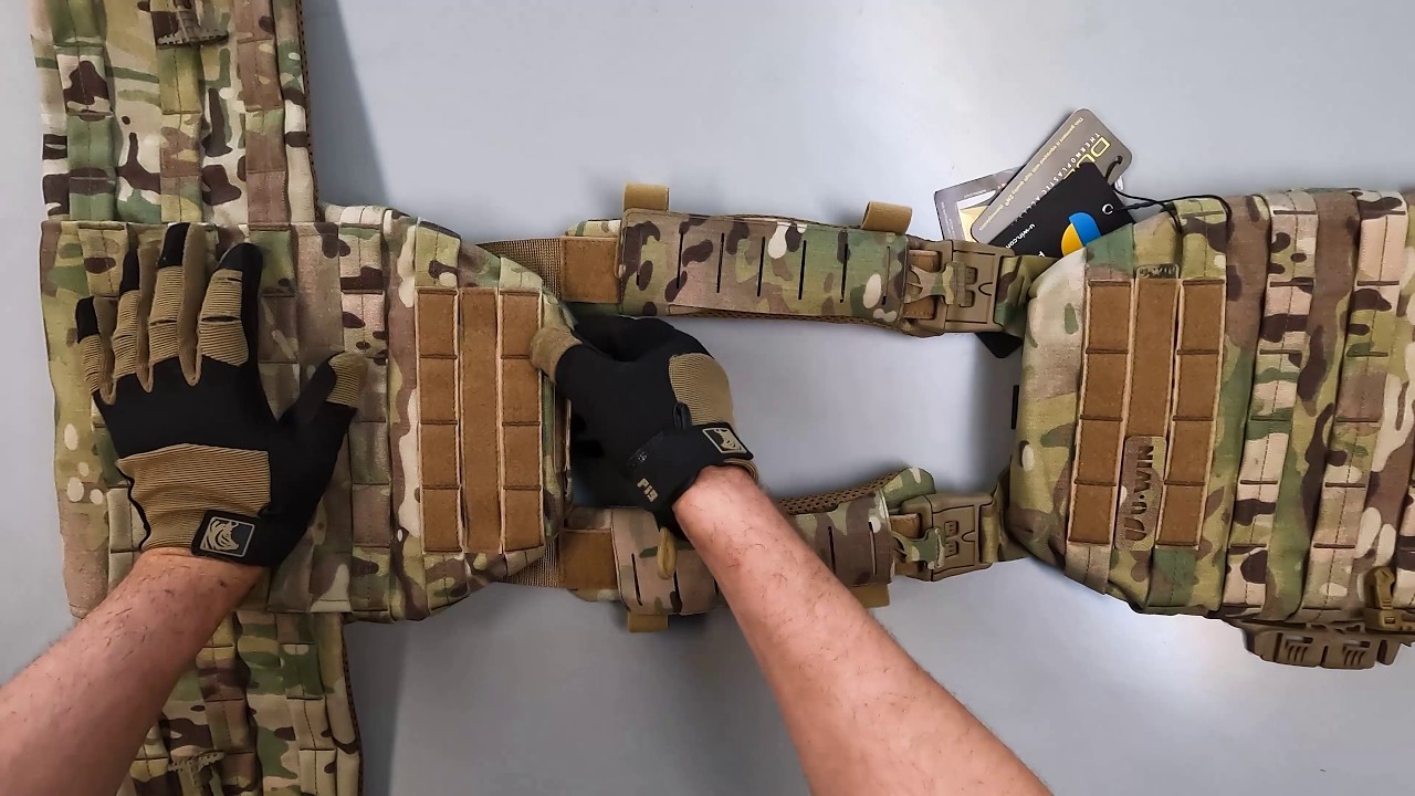 Відео: Плитоноска U-WIN BASE 250х300 з камербандами Розмір 1 Ranger Green