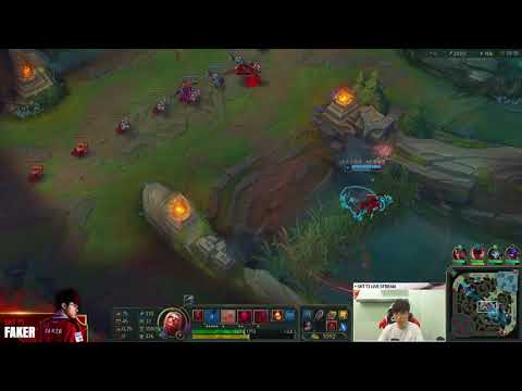 SKT T1 FAKER // VLADIMIR VS GANGPLANK MID // FAKER STREAM PATCH 8.9