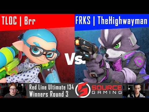 Red Line Ultimate 134 - Winners Round 3 - TLOC | Brr vs FRKS | TheHighwayman