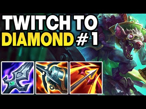 How to play Twitch in low Elo - Twitch Unranked to Diamond #1 | League of Legends