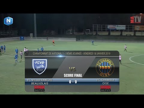 Foot - FCVB vs Chambly  18/01/2019