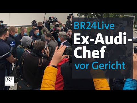 BR24Live: Former Audi CEO Stadler in court - trial begins in Stadelheim | BR24