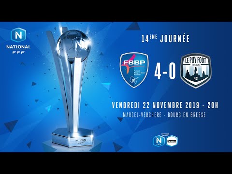 Bourg-en-Bresse Péronnas 01 vs Le Puy Foot 43, National 2019/20, 14ème journée