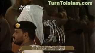 preview picture of video 'TRANSLATED  EXTREMELY Emotional & Eeman Raising Makkah 2013 | Recitation | Shaikh Khalid Al-Ghamdi'