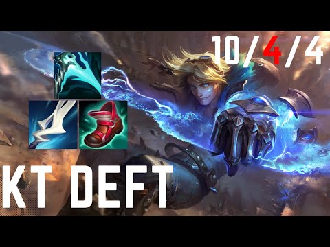 KT Deft Ezreal vs Kai'Sa [ADC] Patch 14.2 Korea Challenger