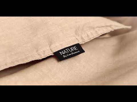 Stonewashed sengetøj 100% bomuld