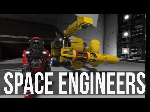 Space Engineers - Deep Space Exploration! Space Pirates Attack the Base! Ep 7