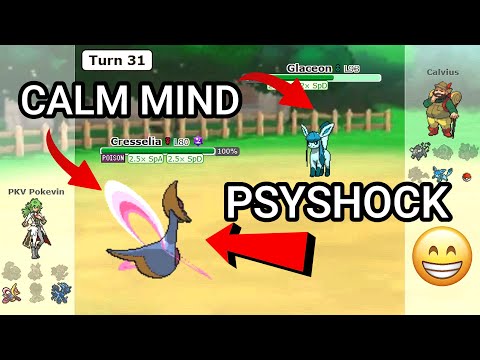 Never Start a Calm Mind War Against a Cresselia! (Pokemon Showdown Random Battles) (High Ladder)