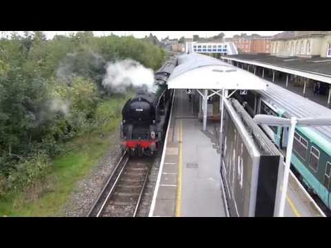 Braunton And Class 47 ECS 1/10/2014
