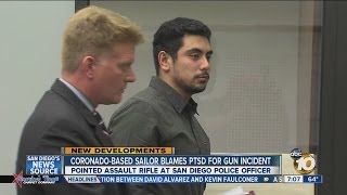 Ex-Navy man who pointed rifle at officer sentenced to probation, ordered to continue treatment