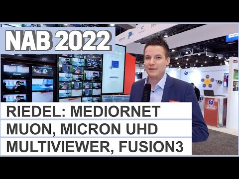 NAB2022: Neues von Riedel Communications