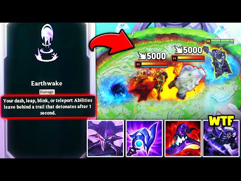 KASSADIN, BUT EVERY TIME I ULT I DEAL 3500+ AOE DAMAGE! (EARTHWAKE IS BROKEN)