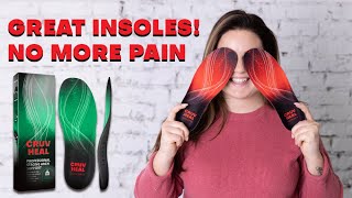 CRUVHEAL INSOLES | They work for foot pain do to plantar fas