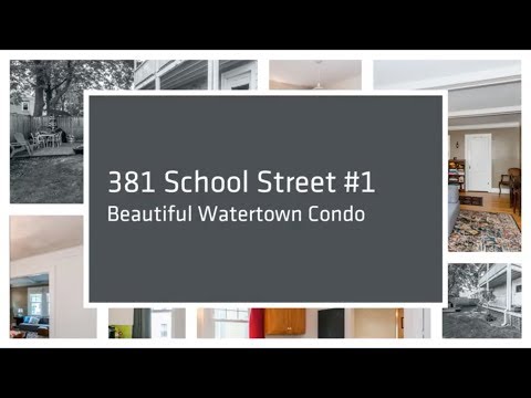381 School St. #1, Watertown