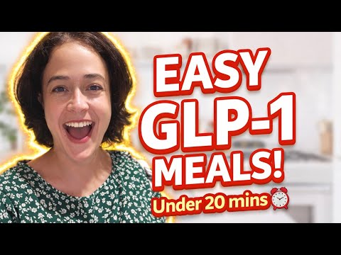 GLP-1 Weight Loss Meals That Work 💪 Easy & Under 20 Min! ⏱️🥗