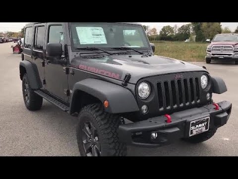 The New 2018 Jeep Wrangler Unlimited 4 DOOR Rubicon Recon Edition Wisconsin Walkaround Review