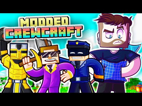 NINJA VANISH! - MODDED CREWCRAFT Season 2 Episode 17! (Minecraft Gameplay)
