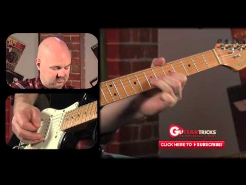 Blues Rock Pedal Point - Easy Blues Guitar Lesson - Guitar Tricks 110