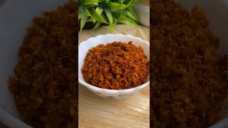 Unakka Chemmeen Chammanthi Recipe|Kerala style dry shrimp chutney| #shortsvideo #shortvideo #shorts