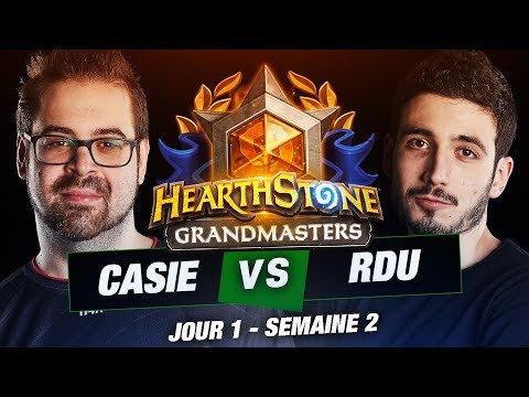 EUROPEAN GRANDMASTERS ► CASIE VS RDU - JOUR 1 SEMAINE 2