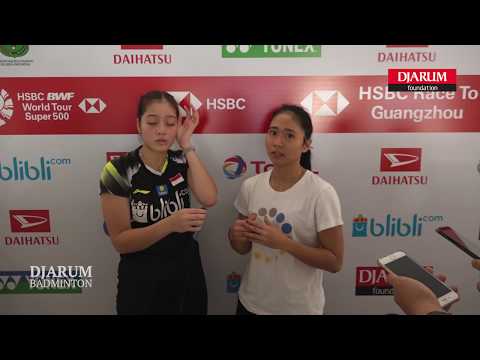 [Mix Zone Corner] Ni Ketut Mahadewi Istarani/Tania Oktaviani Kusumah (Indonesia)