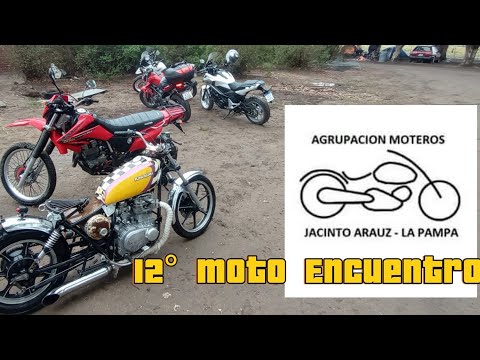 Moto Encuentro Jacinto Arauz Abril 2024 AGRUPACION MOTEROS DE JACINTO ARAUZ LA PAMPA