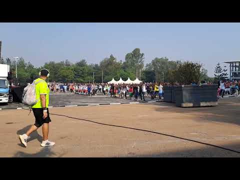 Car Free Day in Kigali 🏃‍♂️ | Morning Workout at Kigali Heights | Healthy Living in Rwanda 🇷🇼