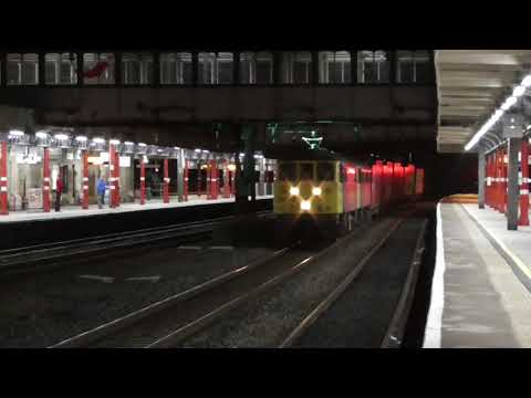 86605/86638 4m11 Coatbridge - Crewe liner, 2nd October 2018