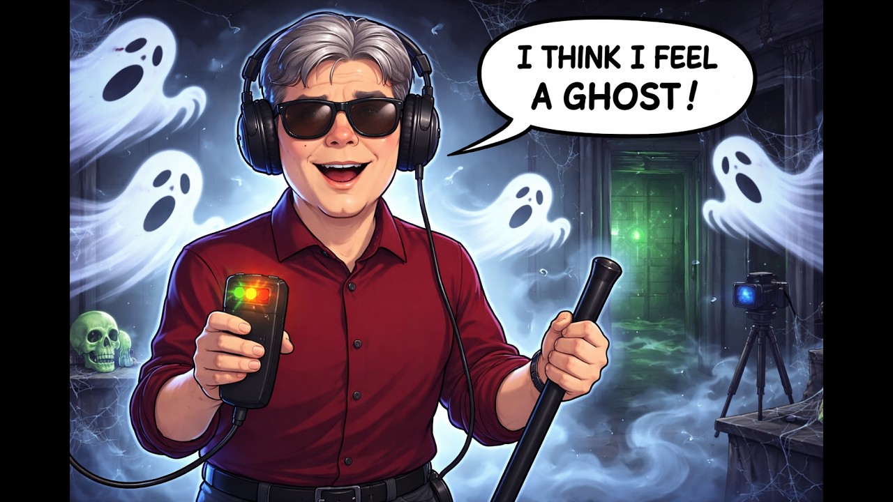 Análise Espiritual - Uma pessoa que se denomina "médium cego" realmente consegue "ver" espíritos?