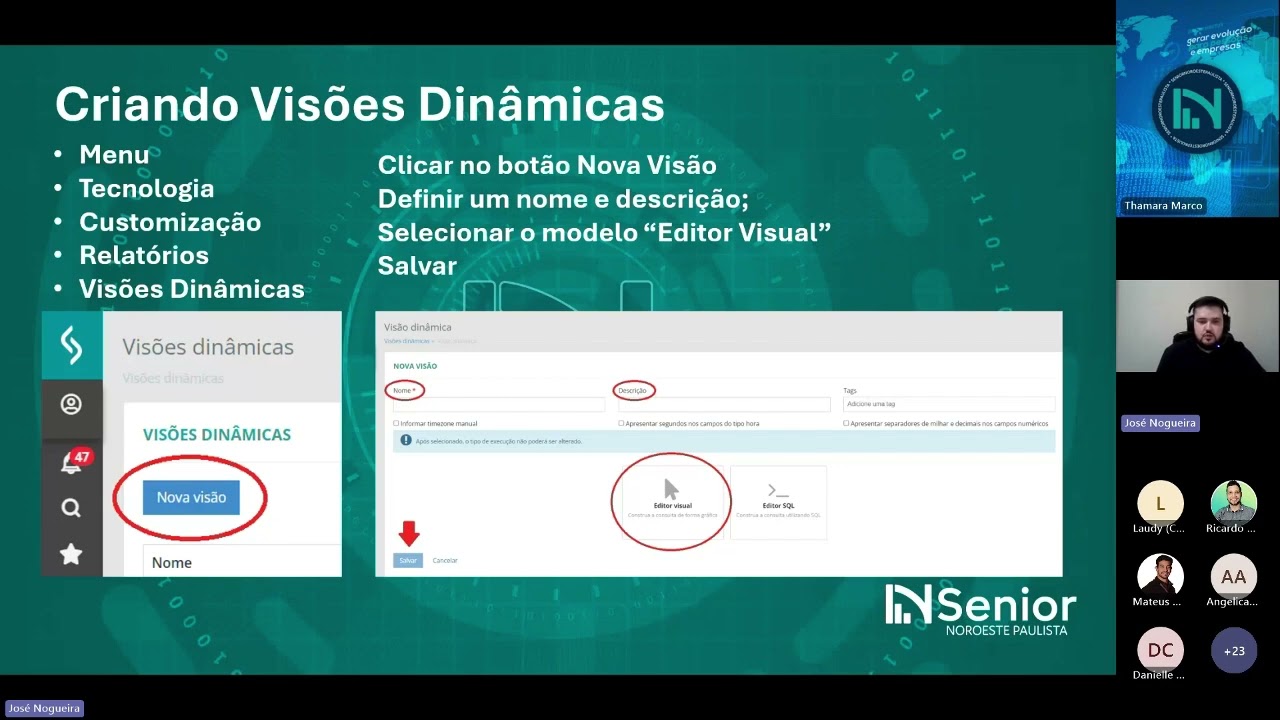 Visões Dinâmicas da Plataforma G7